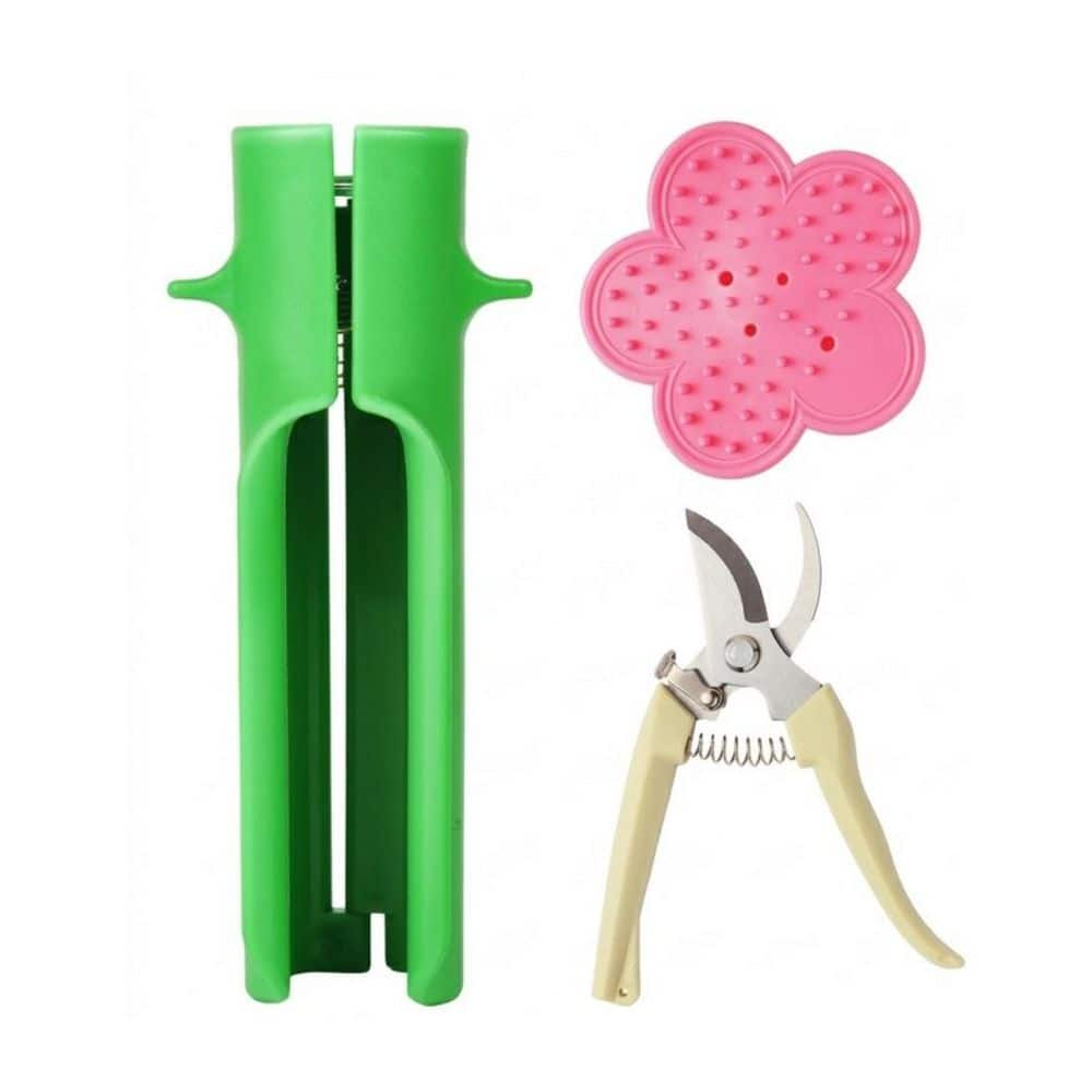 Rose Thorn Stripper Tool with Safety Guard, 3-in-1 Professional Florist-Grade Pruning Shears for Bouquets price history on PriceWatchPro