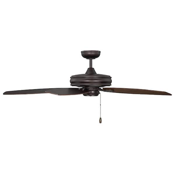 Savoy House Kentwood 52 in. Indoor English Bronze Ceiling Fan with Reversible Motor