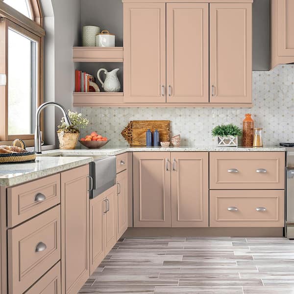 1 gal. #MQ3-39 Sweet Pastel Semi-Gloss Enamel Interior/Exterior Cabinet, Door & Trim Paint
