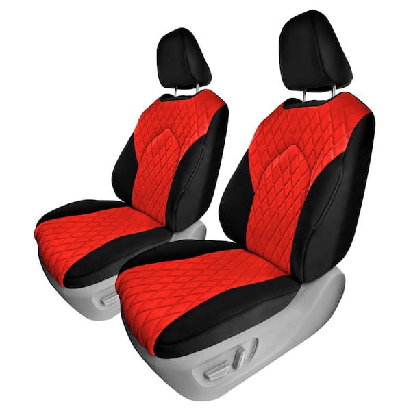 FH Group Neoprene Custom Fit Seat Covers for 2020-2024 Toyota Highlander  Red - Full Set DMCM5028RED-FU - The Home Depot