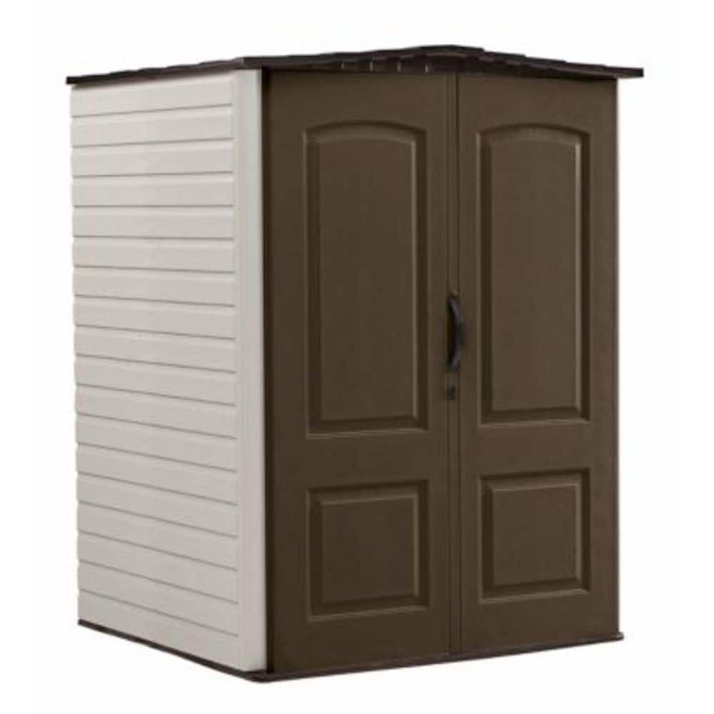 4 ft. 4 in. W x 6 ft. 5 in. H x 4 ft. 7 in. D Medium Vertical Resin Shed price history on PriceWatchPro