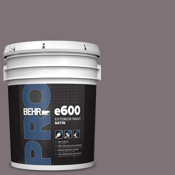 BEHR PRO 5 gal. #BNC-30 Enigmatic Satin Exterior Paint