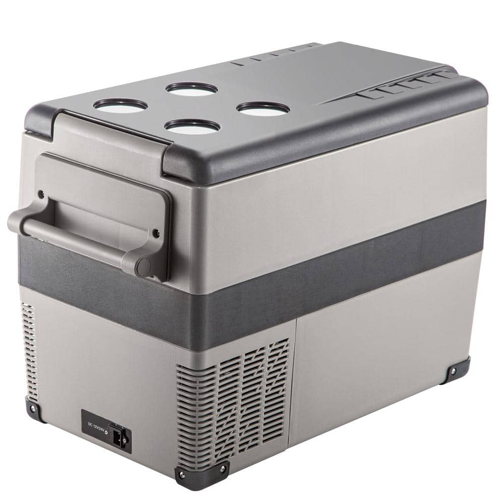 Portable Car Refrigerator 48 Qt 45L Dual Zone Fast Cooling -4 to 68 F 12/24V DC 110-240V AC App price history on PriceWatchPro