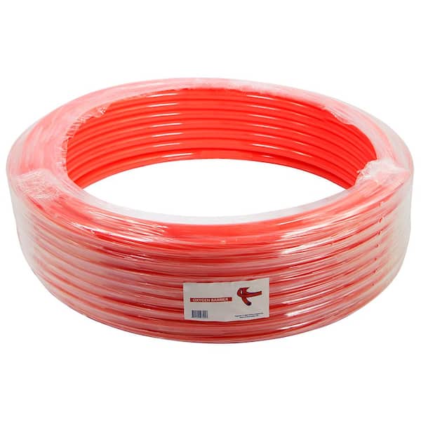 1/2 in. x 300 ft. Red PEX-B Tubing Oxygen Barrier Radiant Heating Pipe