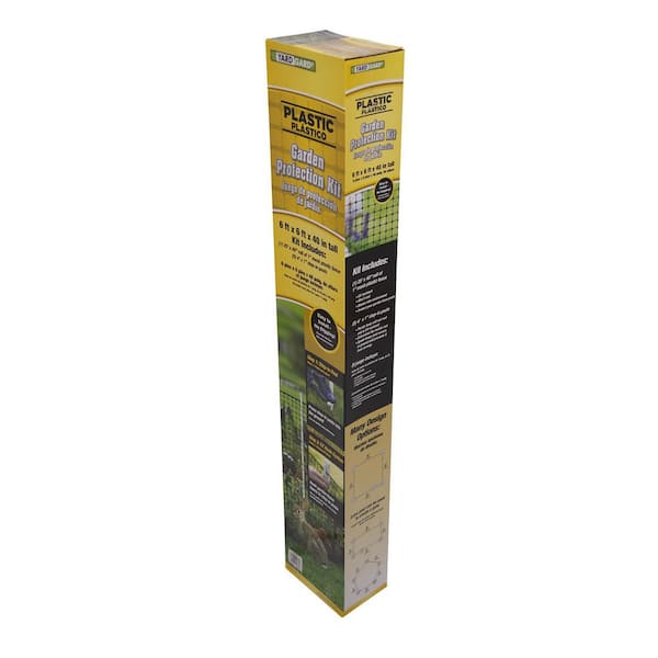 25 ft. Plastic Garden Fence Kit