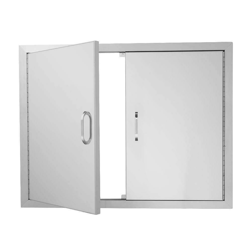 Reviews for Karl home 31 in. Stainless Steel BBQ Grill Double Access