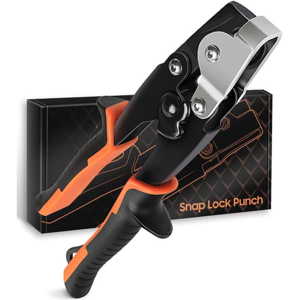High Quality Steel Snap Lock Punch for Sheet Metal, Vinyl and Aluminum Siding, End Cap Crimper for Gutters