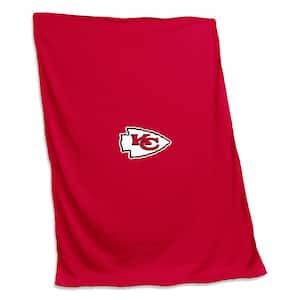 Kansas City Chiefs Red Polyester Sweatshirt Blanket