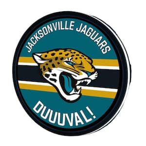 Jacksonville Jaguars 15 in. Round Plug-in LED Lighted Sign