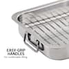 3-N-1 BAKE and ROAST PANS with Wire Rack 5Ply T304 Stainless Steel – Health  Craft