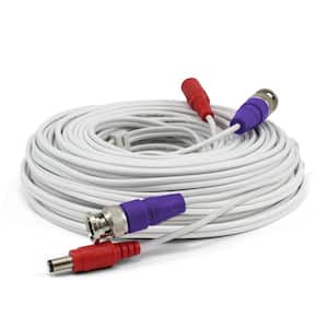 Premium Security Extension 50 ft./15 m BNC Cable, Supports Resolutions up to 4K Ultra HD