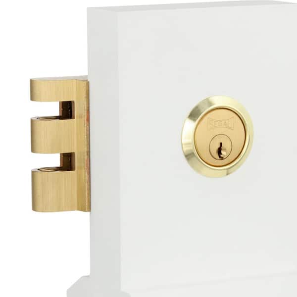 Prime-Line Bronze, Double Cylinder Deadlock SE 19361 - The Home Depot