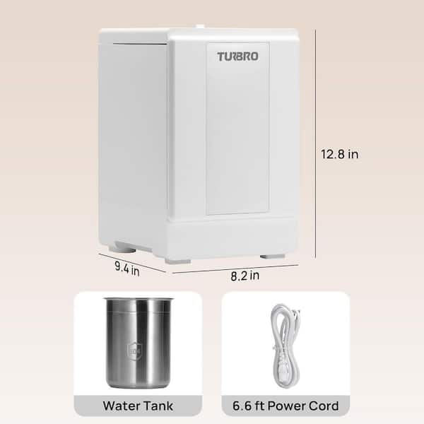 TURBRO 4L/1 Gal. 304 Stainless Steel Steam Humidifier w/Tank, Warm