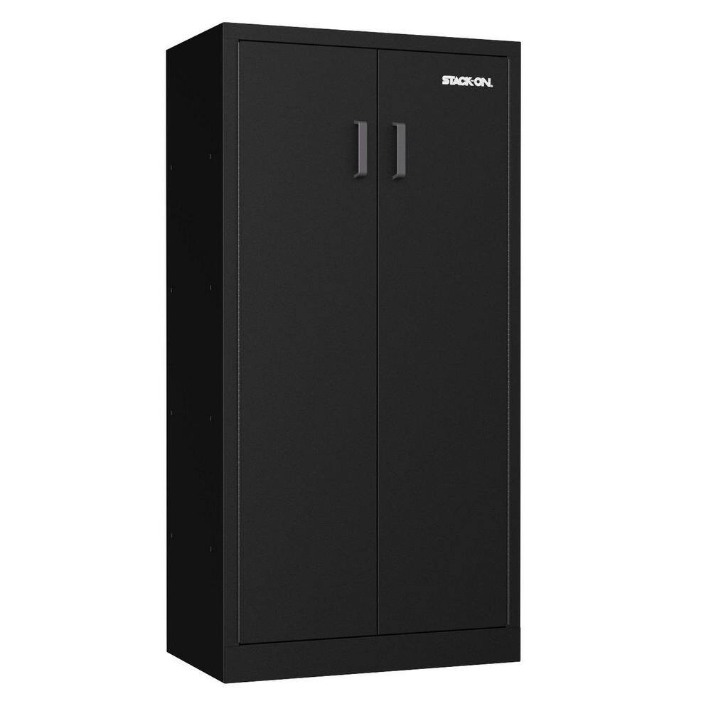 STACKON Tall Garage Storage Locker Black GCTL4SFBB The Home Depot