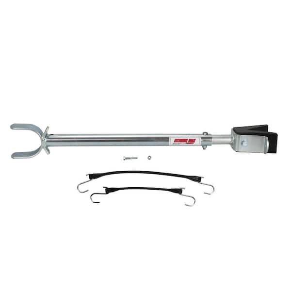 Extreme Max Straight Transom Saver with Roller Mount - 21 in. to 31 in.
