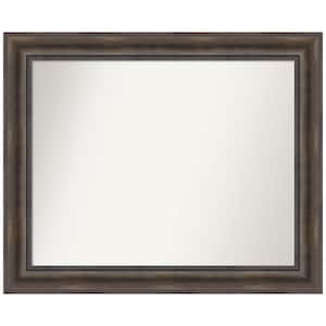 Amanti Art Rustic Pine 23.5 in. H x 29.5 in. W Wood Framed Non-Beveled ...
