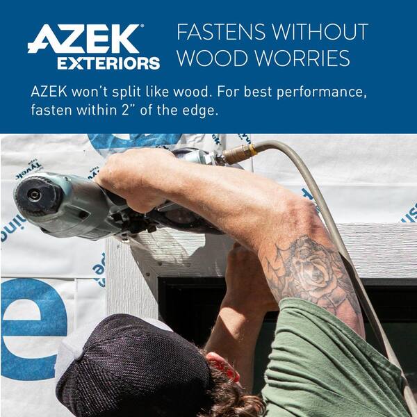 AZEK Frontier 3/4 in. x 3 1/2 in. x 8 ft. PVC Reversible AZEK Frontier 3/4 in. x 3 1/2 in. x 8 ft. PVC Reversible