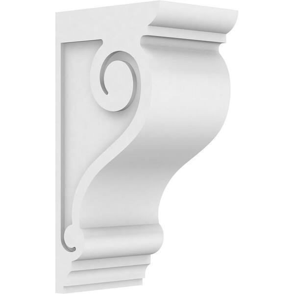 Ekena Millwork Standard 7 in. W x 20 in. H x 10 in. D Signature Urethane Polyurethane Corbel