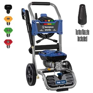 2700 PSI 1.76 GPM 13 Amp Cold Water Electric Powered Pressure Washer with Turbo Nozzle and 5 Quick Connect Tips