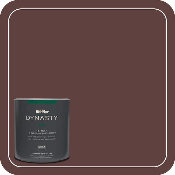 BEHR DYNASTY 1 qt. #BXC-21 Chicory Root Semi-Gloss Exterior Stain-Blocking Paint & Primer
