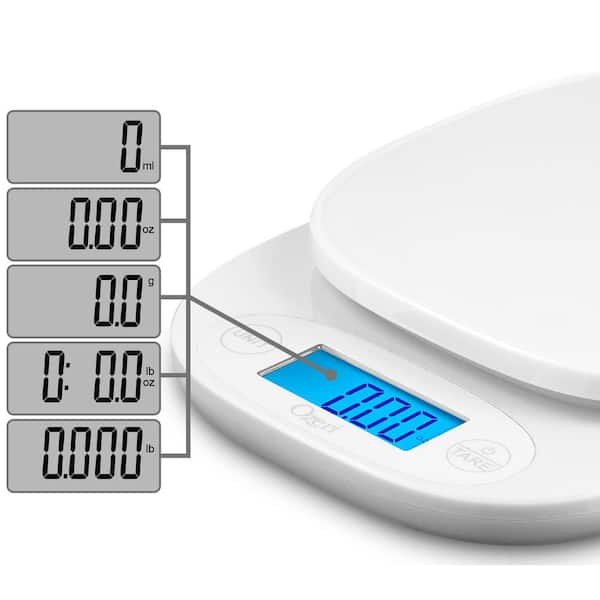Precision Weighing Technology Ozeri ZK24 Garden and Kitchen Scale with 0.5 g 0.01 oz 