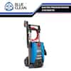 2150 Max PSI 2.6 GPM Electric High Pressure Washer with 4 Nozzles Foam Cannon for Cars,Powerful Electric Power Car Washer with Hose Reel&Soap Tank
