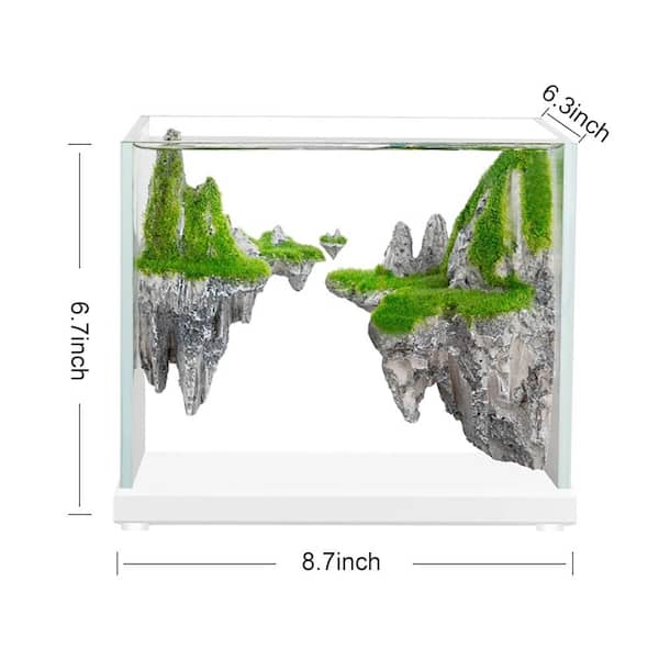 Shatex Home Decoration Ornament Landscaping Fish Tank, The City of the Sky
