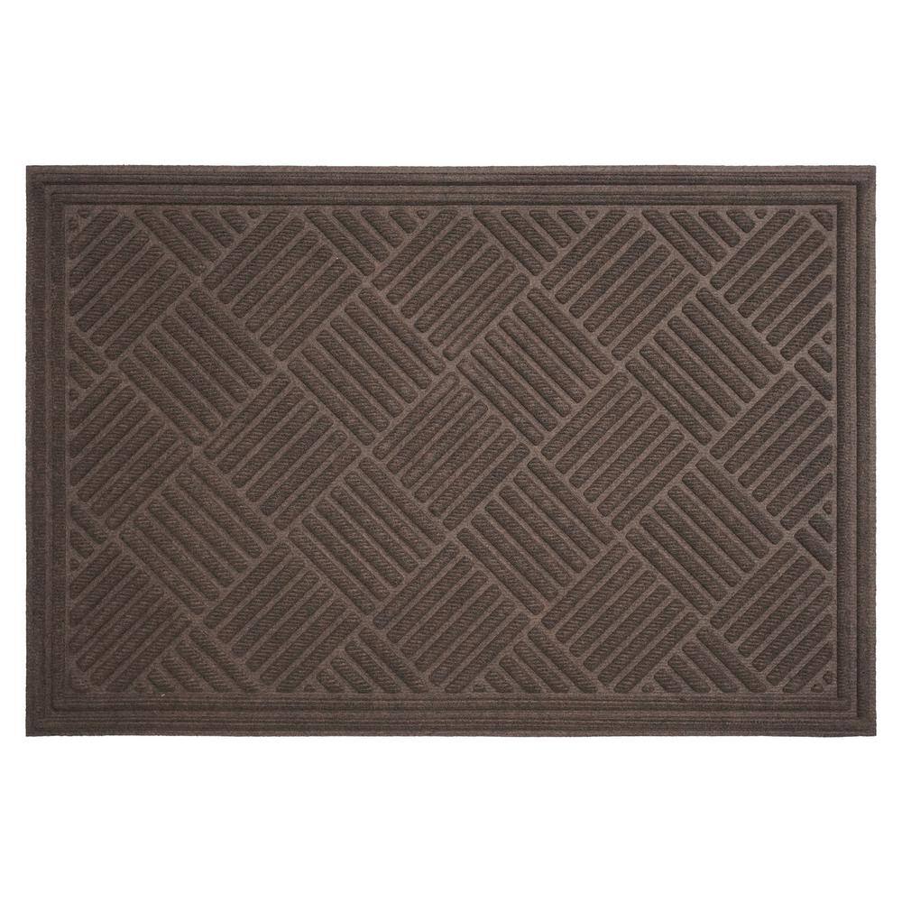Chess Ribbed Brown 48 in. x 72 in. Indoor/Outdoor Doormat price history on PriceWatchPro