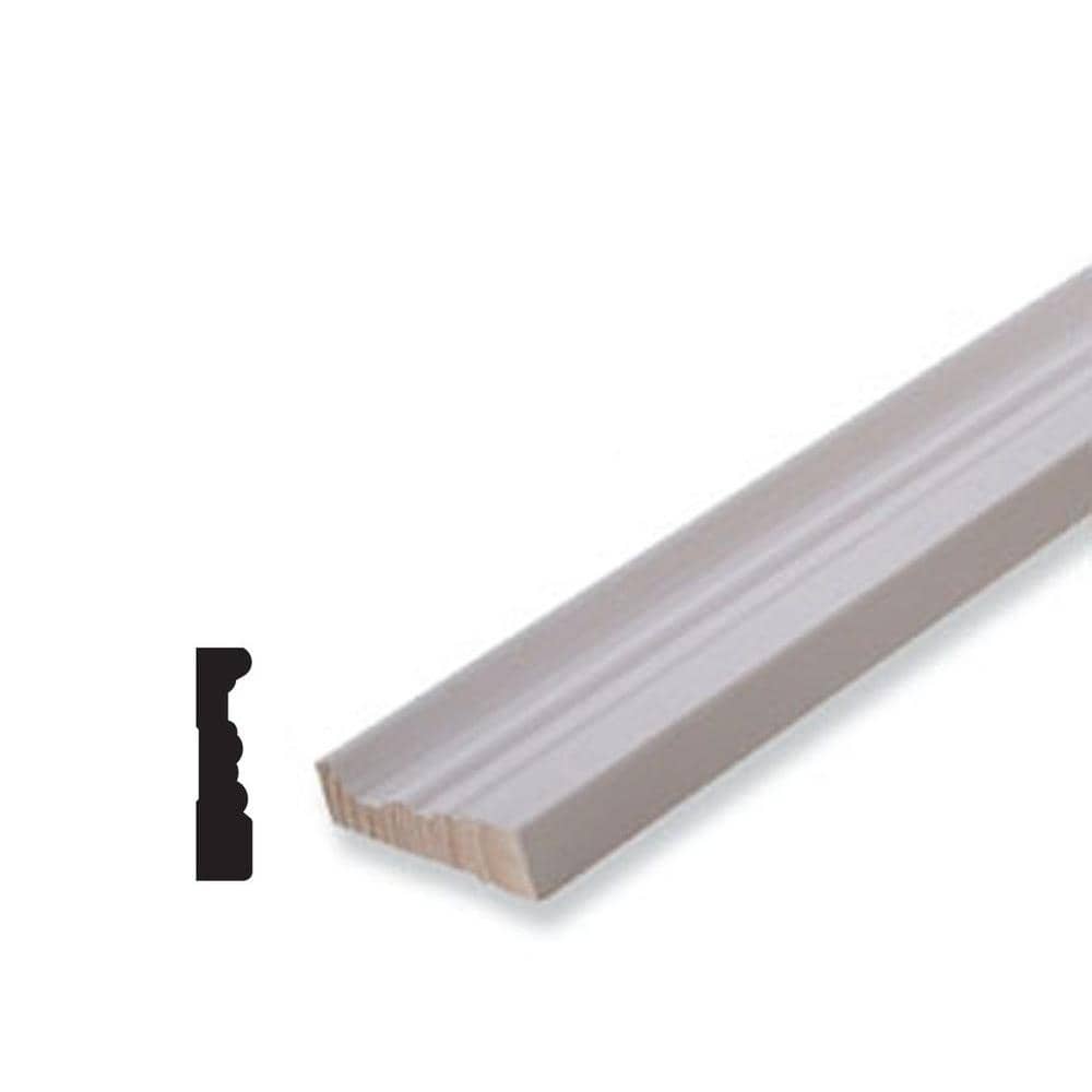 9/16 in. D x 2-3/4 in. W x 96 in. L Primed Whie Pine Wood Finger-Joint 4 Sides Casing Moulding price history on PriceWatchPro