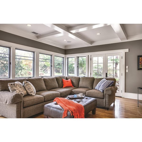 pine  EDGE 1 in. x 6 in. x 8 ft. Charred Pine Shiplap Boards, Ash