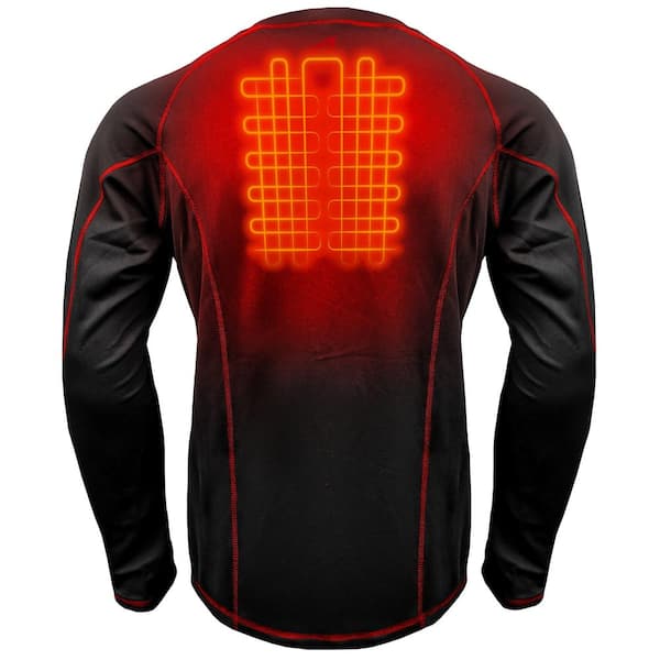 Heated Thermal Underwear, Men Women for Winter Sports USB Heated Thermal  Underwear Electric Heating Base Layer Thermal Shirts,Black(Women)-3XL :  : Clothing, Shoes & Accessories