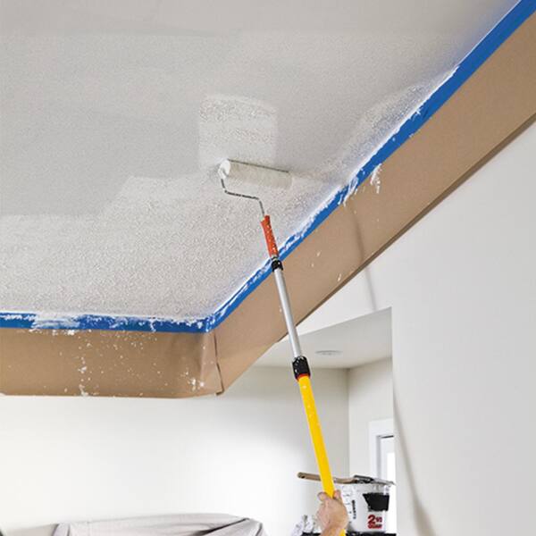 BEHR PREMIUM PLUS 1 gal. #700C-1 Pearl Drops Ceiling Flat Interior Paint  55801 - The Home Depot