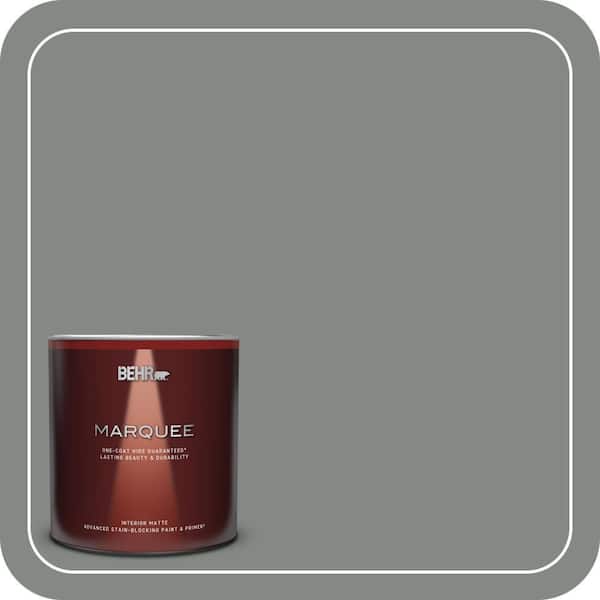 BEHR MARQUEE 1 qt. #710F-5 Valley Hills Matte Interior Paint & Primer