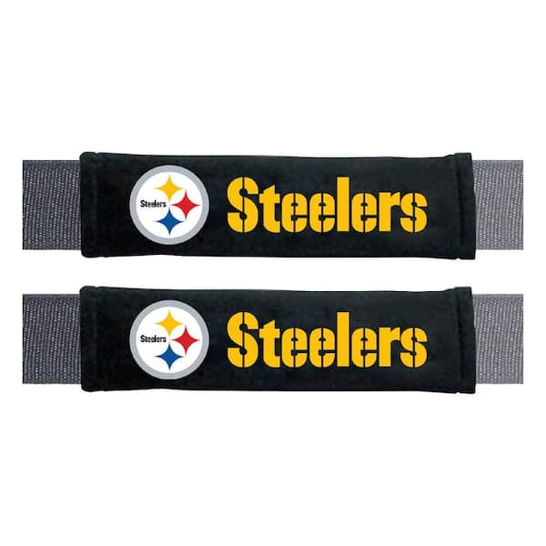 FANMATS Pittsburgh Steelers Embroidered Seatbelt Pad (2-Pieces)