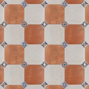 Manises Decor Mix 13-1/8 in. x 13-1/8 in. Ceramic Floor and Wall Tile (10.98 sq. ft./Case)