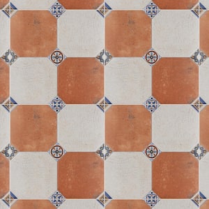 Manises Decor Mix 13-1/8 in. x 13-1/8 in. Porcelain Floor and Wall Tile (10.98 sq. ft./Case)