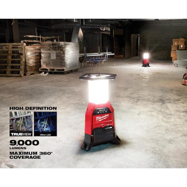 Milwaukee M18 18-Volt Lithium-Ion RADIUS Site Light (Tool-Only