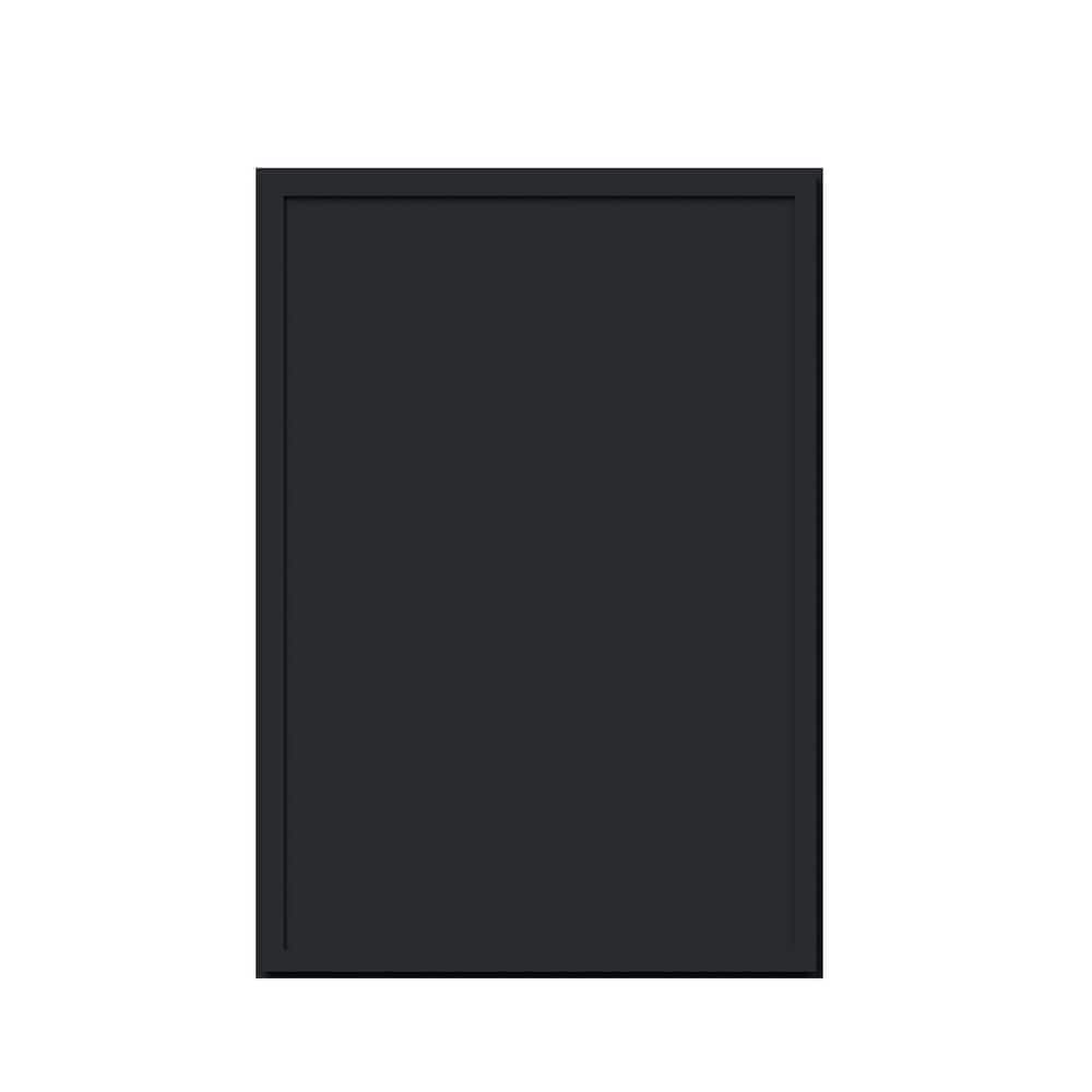 21 in. W x 12 in. D x 30 in. H RTA Solid Wood Frame Shaker Wall Kitchen Cabinet in Ebony Black price history on PriceWatchPro