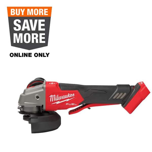 M18 FUEL 18V Lithium-Ion Brushless Cordless 4-1/2 in./5 in. Grinder with Variable Speed & Paddle Switch (Tool-Only)