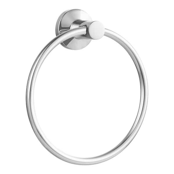 Dorind Wall Mounted Towel Ring in Polished Chrome
