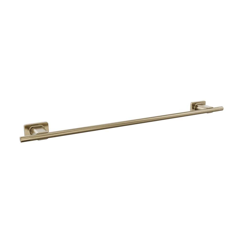 Bronx 24 in. Wall Mounted Towel Bar in Golden Champagne price history on PriceWatchPro