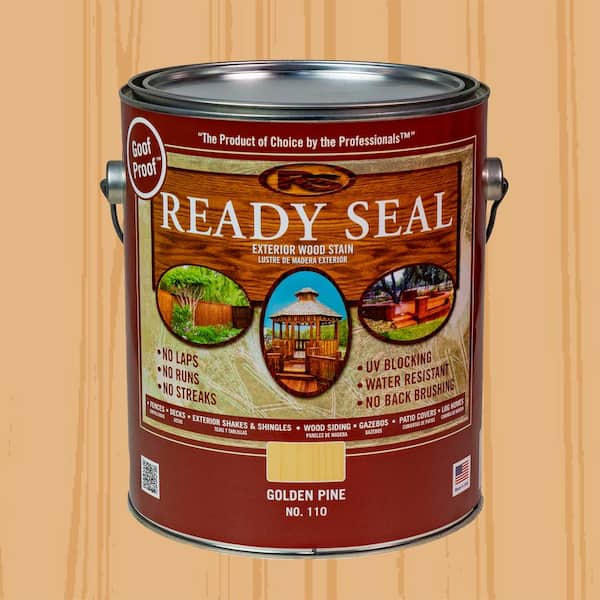 Ready Seal 1 gal. Golden Pine Exterior Wood Stain and Sealer
