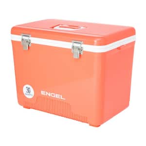 30 qt. Leak Proof Chest Cooler in Coral