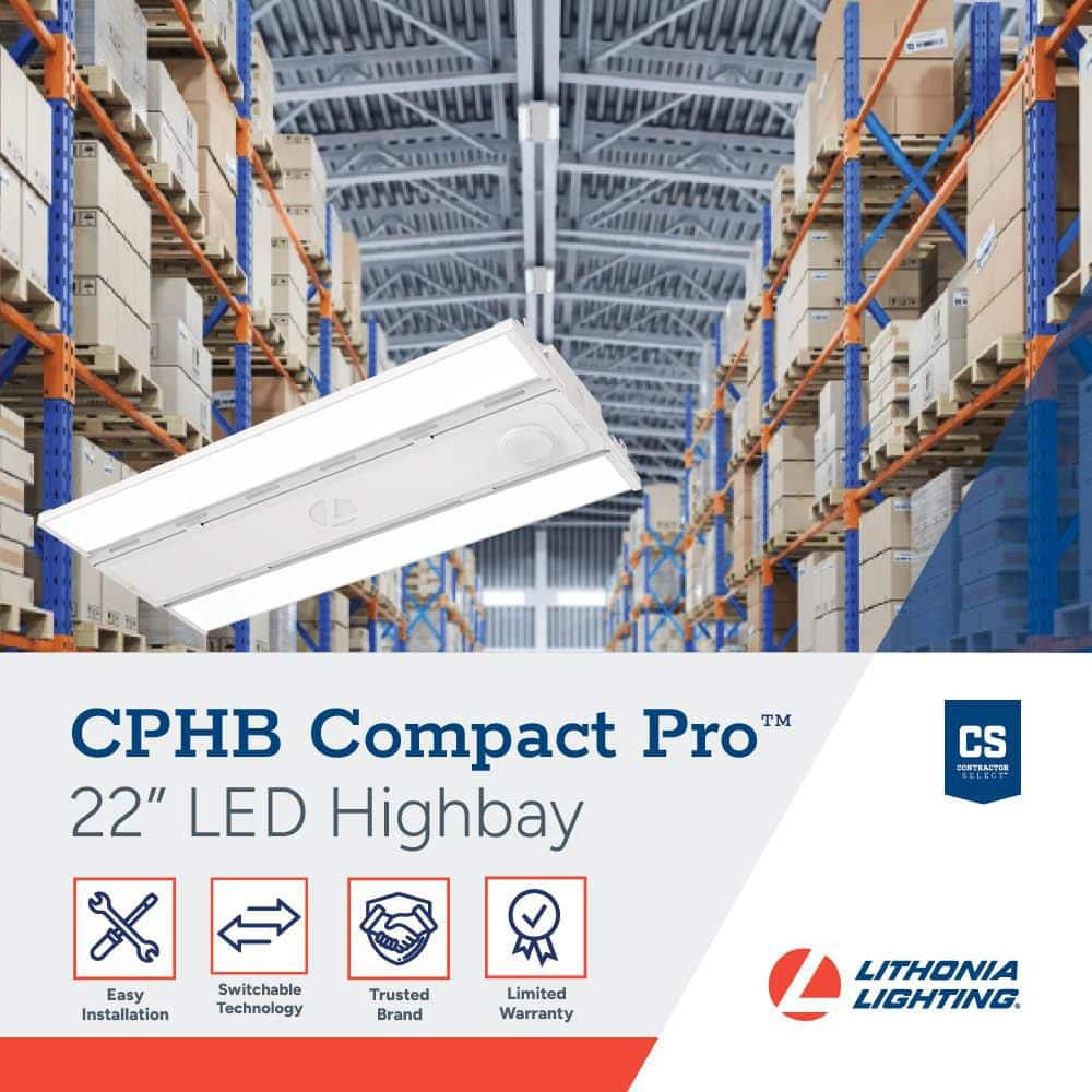 White Aluminum LED High Bay Ceiling Light with Acrylic Lens
