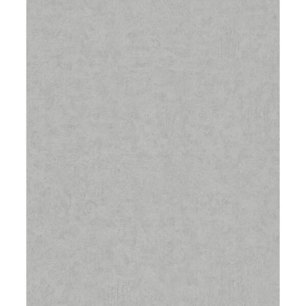 Unbranded Kumano Collection Grey Textured Plaster Matte Finish Non-Pasted Vinyl on Non-Woven Wallpaper Sample