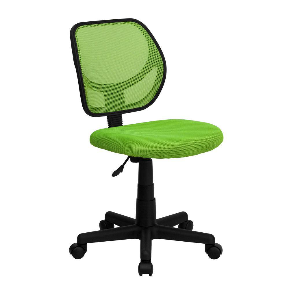 Flash Furniture Green Mesh Swivel Task Chair WA3074GN - The Home Depot