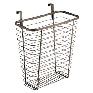 Axis Over the Cabinet Waste/Storage Basket in Bronze