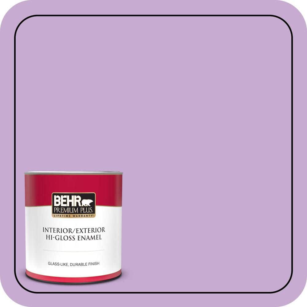 1 qt. #660B-4 Pale Orchid Hi-Gloss Enamel Interior/Exterior Paint & Primer price history on PriceWatchPro