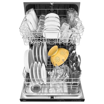 24 in. Fingerprint Resistant Stainless Steel Top Control Built-In Tall Tub Dishwasher with Fan Dry, 51 dBA