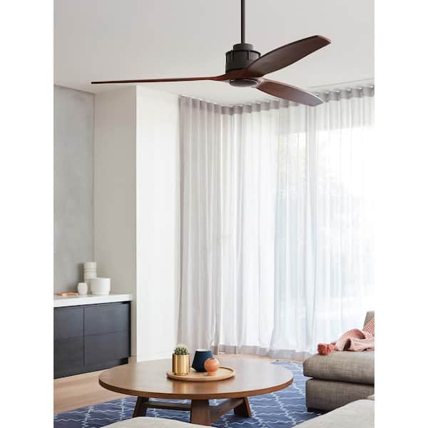 Akmani Oil Rubbed Bronze and Koa 60 DC Ceiling Fan